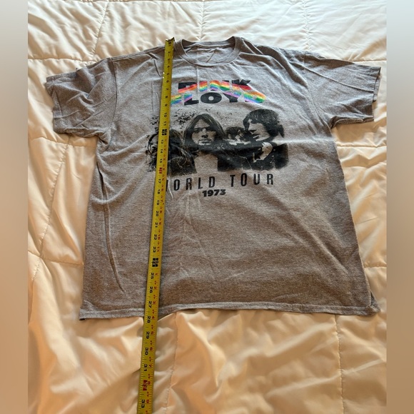 Pink Floyd Graphic Heather Gray T-Shirt Reproduction 1973 Tour - Picture 6 of 8